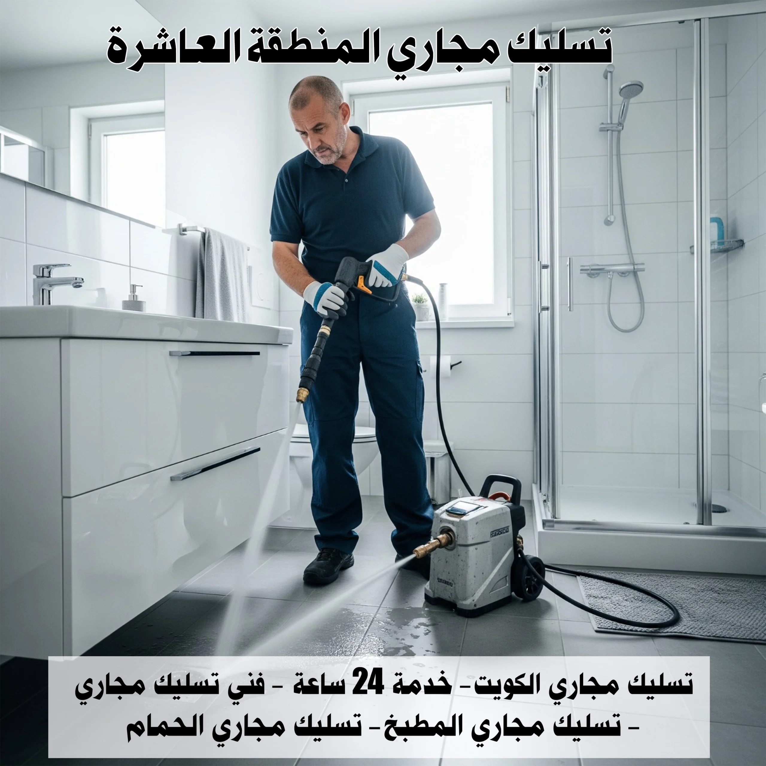 تسليك مجاري المنطقة العاشرة