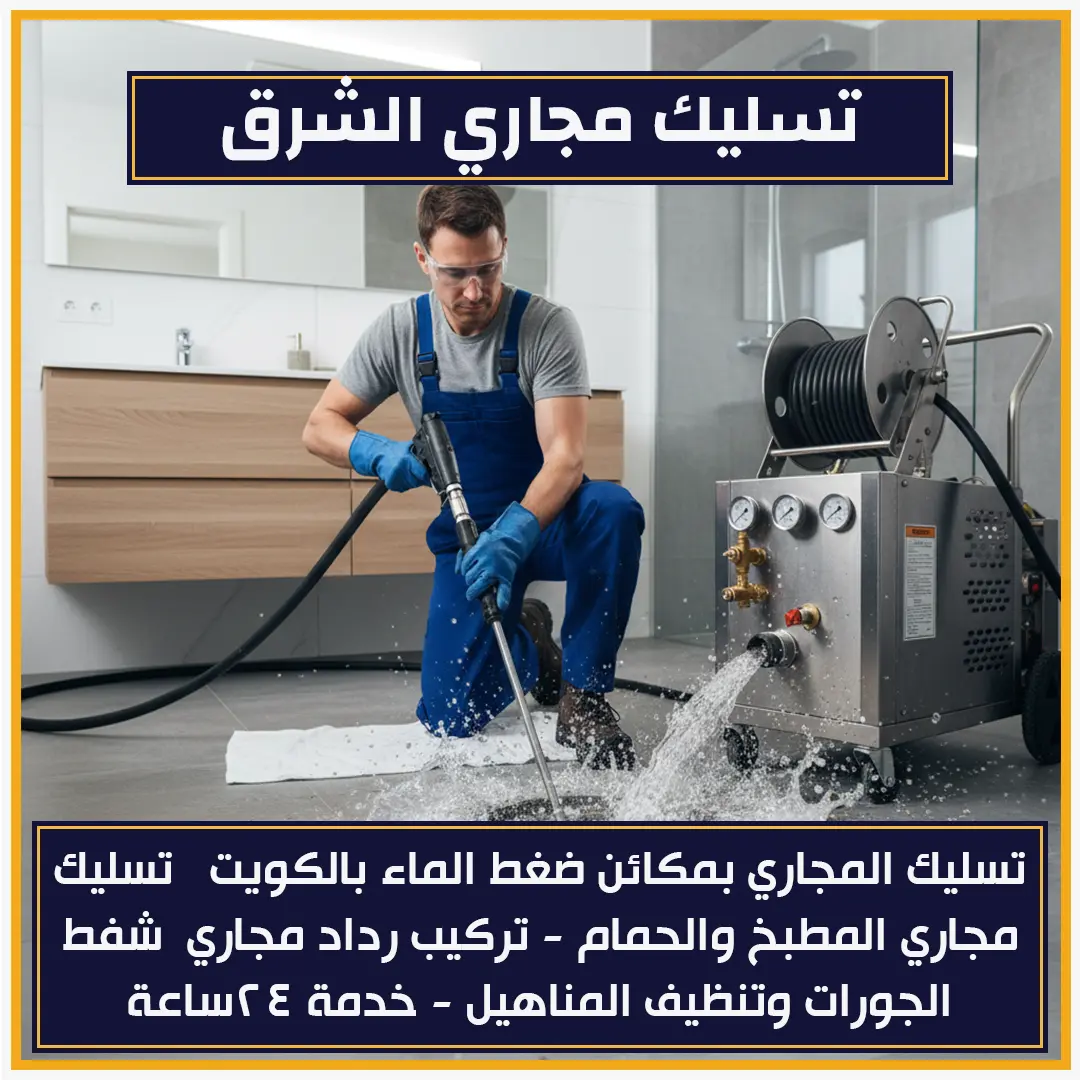 تسليك مجاري الشرق