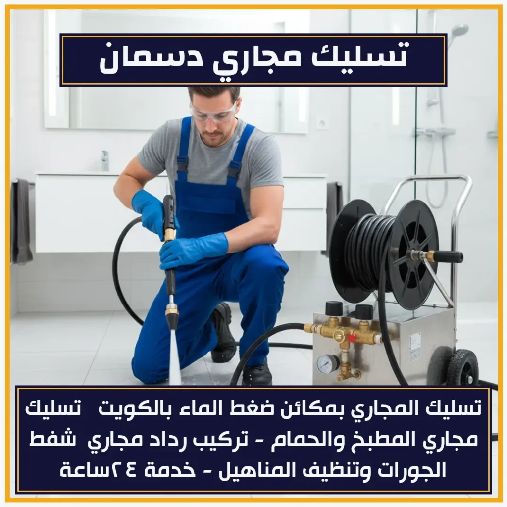 تسليك مجاري دسمان